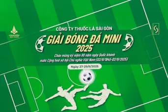 Sân cỏ Vinataba Saigon: Tỏa sáng tinh thần thể thao đồng đội